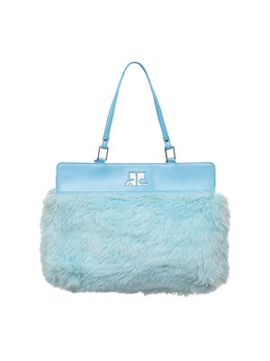 Bolsa fur azul