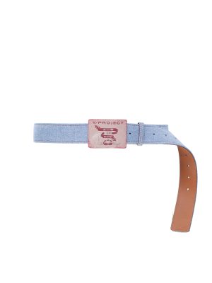 Cinturón denim