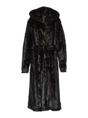 Faux fur coat