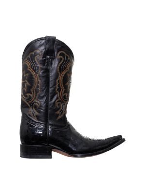 Cowboy boots negras de charol